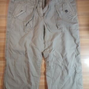 J. Crew‎ Women's Light Gray Capris